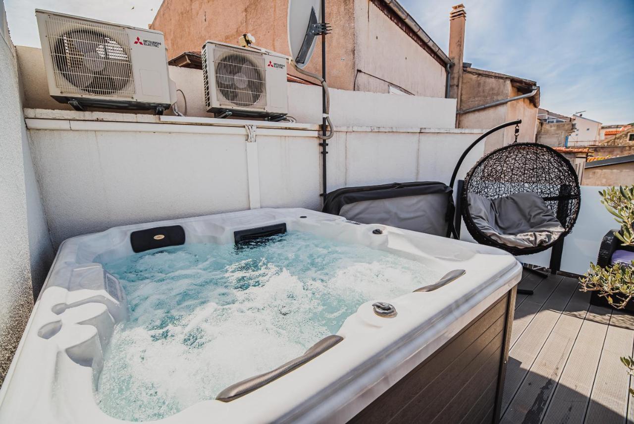 Downtown Luxury Apartments With Hot Tub Vodice Eksteriør bilde